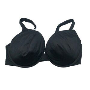 Cacique Lightly Lined Full Coverage Bra Black 42DD